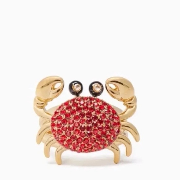 Kate Spade Shore Thing Crab Ring - Picture 1 of 6